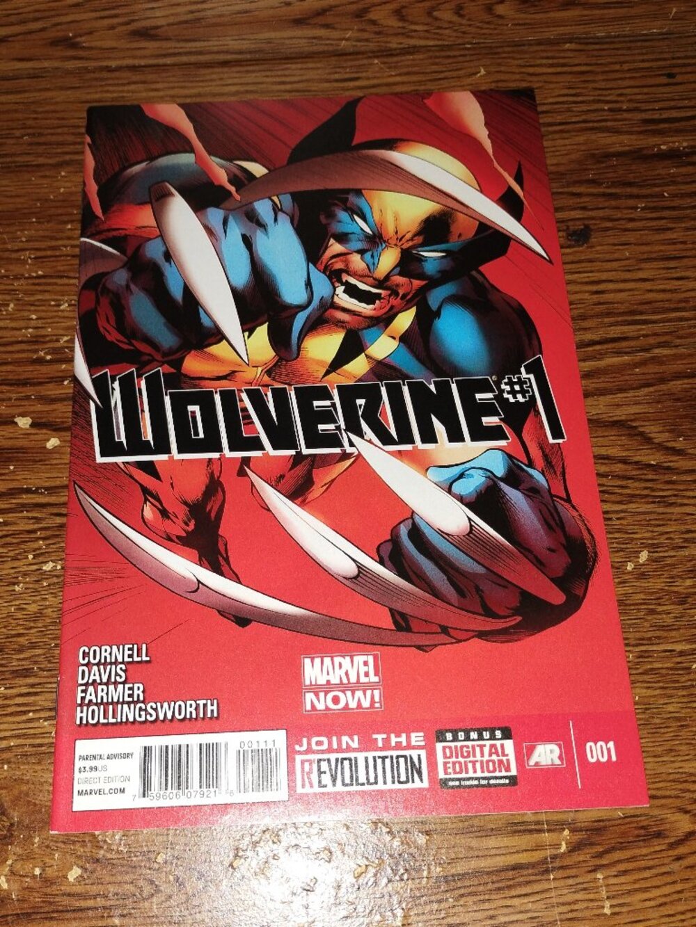 Wolverine #001 (Marvel Comics, 2013)